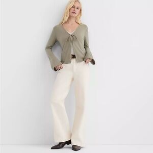Loft wide leg jeans
